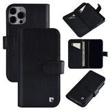 Pierre Cardin Pierre Cardin iPhone 13 Pro Max Book Case hoesje - Pasjeshouder voor 6 pasjes - Magneetsluiting - Zwart Pierre Cardin Pierre Cardin iPhone 13 Pro Max Book Case hoesje - Pasjeshouder voor 6 pasjes - Magneetsluiting - Zwart