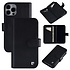 Pierre Cardin iPhone 13 Pro Max Book type case Backcover - Card holder for 6 cards - Magnetic closure - Black Pierre Cardin iPhone 13 Pro Max Book type case Backcover - Card holder for 6 cards - Magnetic closure - Black