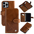 Pierre Cardin iPhone 13 Pro Max Book Case hoesje - Pasjeshouder voor 6 pasjes - Magneetsluiting - Bruin Pierre Cardin iPhone 13 Pro Max Book Case hoesje - Pasjeshouder voor 6 pasjes - Magneetsluiting - Bruin