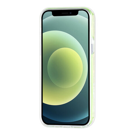 UNIQ Accessory UNIQ Accessory hoesje voor iPhone 12 - 12 Pro - TPU Backcover - Heartshaped Popsocket - Groen UNIQ Accessory UNIQ Accessory hoesje voor iPhone 12 - 12 Pro - TPU Backcover - Heartshaped Popsocket - Groen