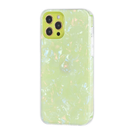 UNIQ Accessory UNIQ Accessory Back cover case iPhone 12 - 12 Pro - Heartshaped Popsocket - Green UNIQ Accessory UNIQ Accessory Back cover case iPhone 12 - 12 Pro - Heartshaped Popsocket - Green