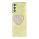 UNIQ Accessory UNIQ Accessory hoesje voor Samsung Galaxy S21 Plus - TPU Backcover - Heartshaped Popsocket - Green UNIQ Accessory UNIQ Accessory hoesje voor Samsung Galaxy S21 Plus - TPU Backcover - Heartshaped Popsocket - Green