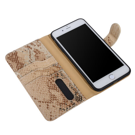 UNIQ Accessory UNIQ Accessory Apple iPhone 7-8 Plus Gold Snakeskin Book type case UNIQ Accessory UNIQ Accessory Apple iPhone 7-8 Plus Gold Snakeskin Book type case