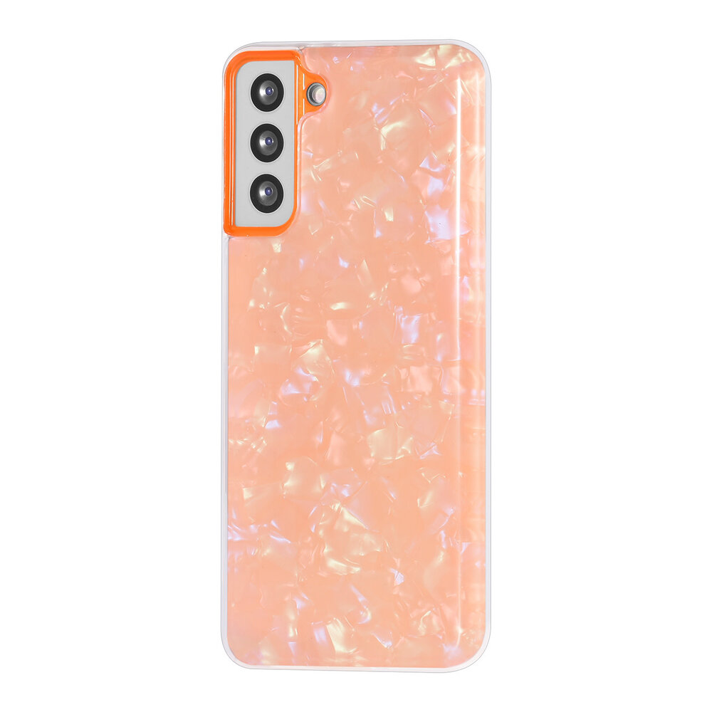 UNIQ Accessory UNIQ Accessory hoesje voor Samsung Galaxy S21 Plus - TPU Backcover - Heartshaped Popsocket - Orange UNIQ Accessory UNIQ Accessory hoesje voor Samsung Galaxy S21 Plus - TPU Backcover - Heartshaped Popsocket - Orange