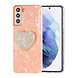 UNIQ Accessory UNIQ Accessory hoesje voor Samsung Galaxy S21 Plus - TPU Backcover - Heartshaped Popsocket - Orange UNIQ Accessory UNIQ Accessory hoesje voor Samsung Galaxy S21 Plus - TPU Backcover - Heartshaped Popsocket - Orange