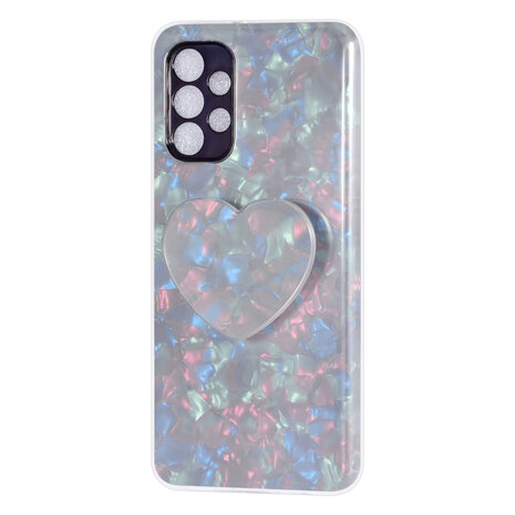 UNIQ Accessory UNIQ Accessory Back-Cover hul Galaxy A52 - Silikonhülle TPU - Heartshaped Popsocket - Schwarz UNIQ Accessory UNIQ Accessory Back-Cover hul Galaxy A52 - Silikonhülle TPU - Heartshaped Popsocket - Schwarz