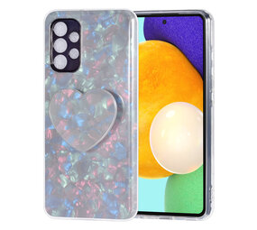 UNIQ Accessory UNIQ Accessory Back-Cover hul Galaxy A52 - Silikonhülle TPU - Heartshaped Popsocket - Schwarz UNIQ Accessory UNIQ Accessory Back-Cover hul Galaxy A52 - Silikonhülle TPU - Heartshaped Popsocket - Schwarz