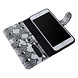 UNIQ Accessory UNIQ Accessory Zwart en Wit Slangenleer hoesje voor iPhone 7-8 Plus - Book Case UNIQ Accessory UNIQ Accessory Zwart en Wit Slangenleer hoesje voor iPhone 7-8 Plus - Book Case