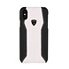 Lamborghini Apple iPhone X-Xs D1 Serie Wit Lamborghini backcover hoesje - Genuine Leather - Echt leer Lamborghini Apple iPhone X-Xs D1 Serie Wit Lamborghini backcover hoesje - Genuine Leather - Echt leer