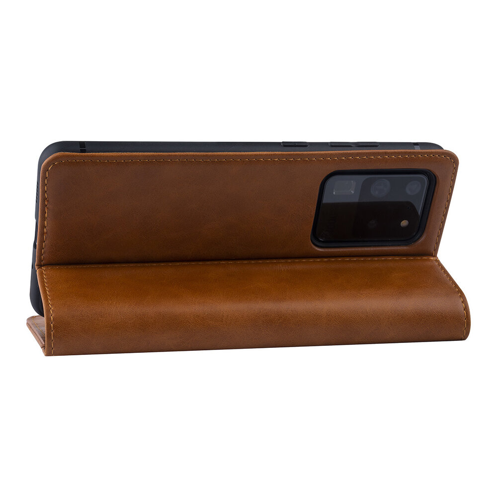 UNIQ Accessory Bruin hoesje Samsung Galaxy S20 Ultra - Book Case - PU leather UNIQ Accessory Bruin hoesje Samsung Galaxy S20 Ultra - Book Case - PU leather