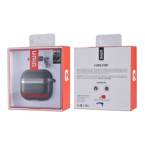 UNIQ Accessory UNIQ Accessory AirPods 3 Case - Black UNIQ Accessory UNIQ Accessory AirPods 3 Case - Black