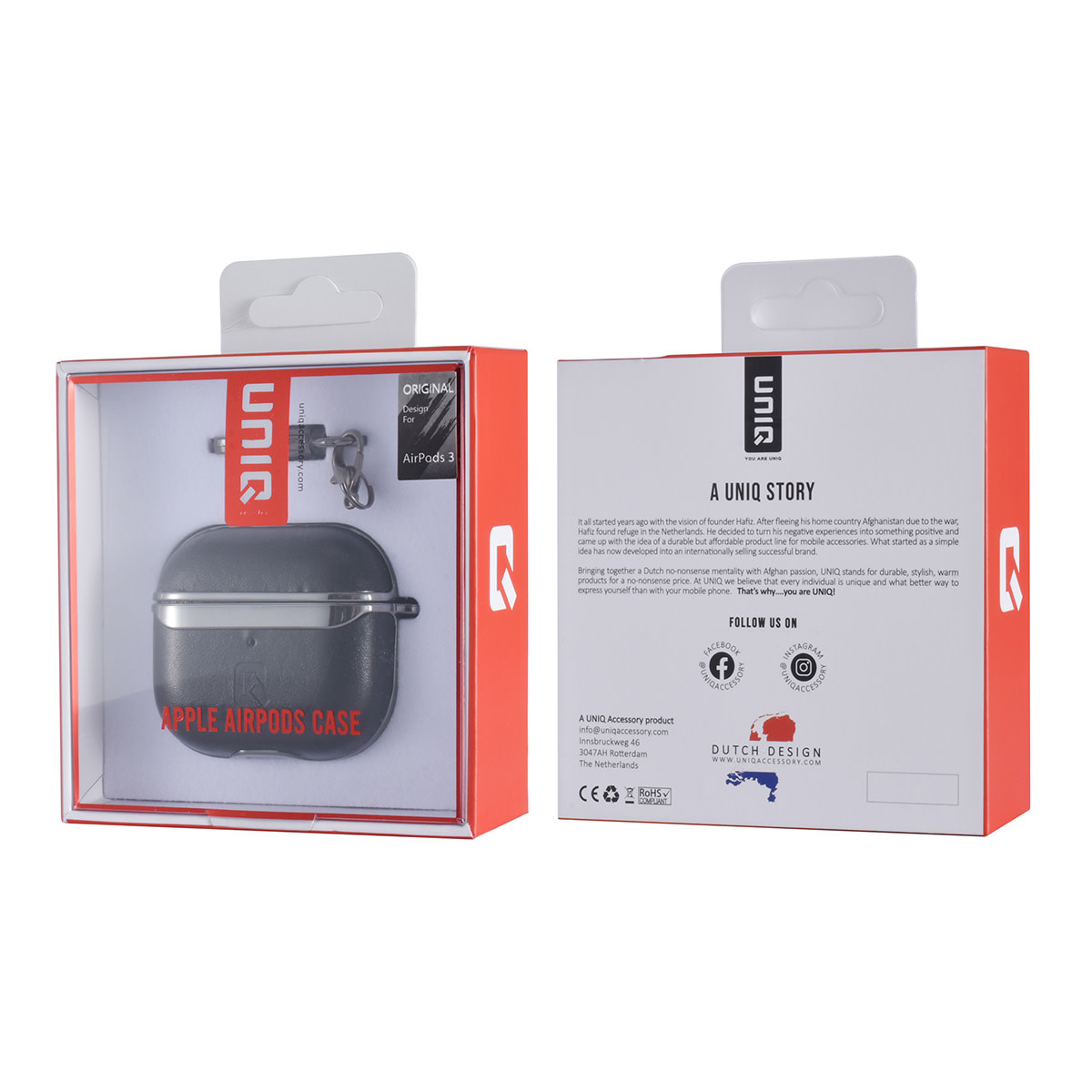 UNIQ Accessory UNIQ Accessory AirPods 3 Case - Zwart, foto 5 van 5