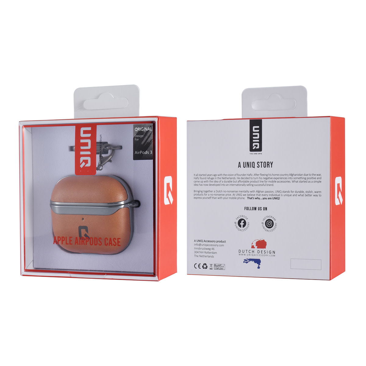 UNIQ Accessory UNIQ Accessory AirPods 3 Case - Oranje, foto 5 van 5