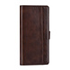 UNIQ Accessory UNIQ Accessory Étui Samsung Galaxy S22 Ultra Book type housse - Porte-cartes pour 3 cartes - Fermeture magnétique - Marron foncé UNIQ Accessory UNIQ Accessory Étui Samsung Galaxy S22 Ultra Book type housse - Porte-cartes pour 3 cartes - Fermeture magnétique - Marron foncé