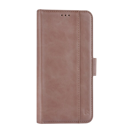 UNIQ Accessory UNIQ Accessory Samsung Galaxy S22 Book type case - Card holder for 3 cards - Magnetic closure - Rose Gold UNIQ Accessory UNIQ Accessory Samsung Galaxy S22 Book type case - Card holder for 3 cards - Magnetic closure - Rose Gold
