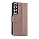 UNIQ Accessory UNIQ Accessory Samsung Galaxy S22 Book type case - Card holder for 3 cards - Magnetic closure - Rose Gold UNIQ Accessory UNIQ Accessory Samsung Galaxy S22 Book type case - Card holder for 3 cards - Magnetic closure - Rose Gold
