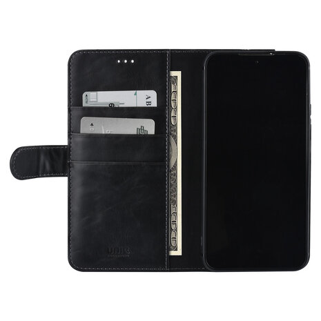 UNIQ Accessory UNIQ Accessory Samsung Galaxy S22 Plus Book type case - Card holder for 3 cards - Magnetic closure - Black