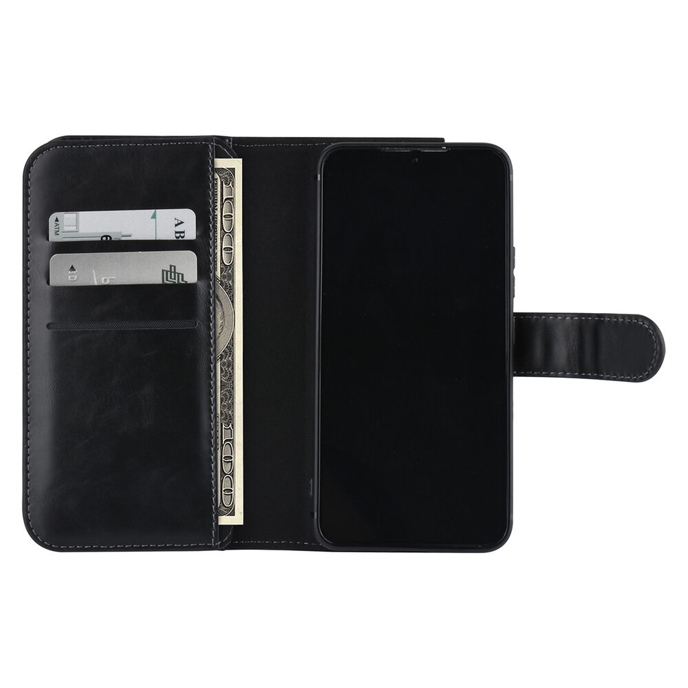 UNIQ Accessory UNIQ Accessory Étui Samsung Galaxy S22 Book type housse - Porte-cartes pour 9 cartes - Fermeture magnétique - Noir UNIQ Accessory UNIQ Accessory Étui Samsung Galaxy S22 Book type housse - Porte-cartes pour 9 cartes - Fermeture magnétique - Noir