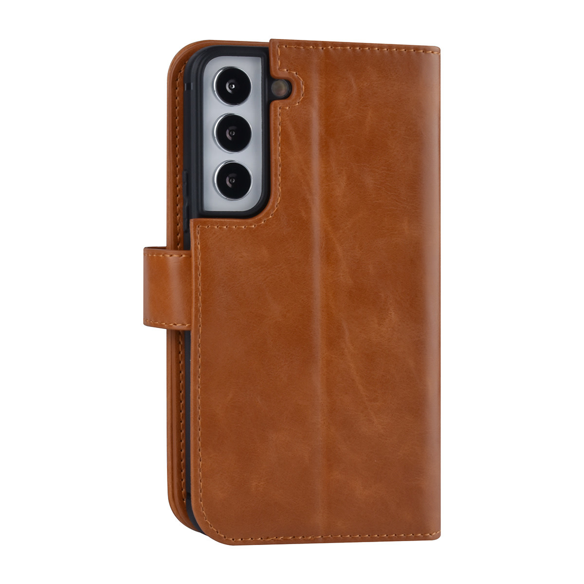 UNIQ Accessory UNIQ Accessory Samsung Galaxy S22 Book Case hoesje - Pasjeshouder voor 9 pasjes - Magneetsluiting - Bruin, foto 2 van 6
