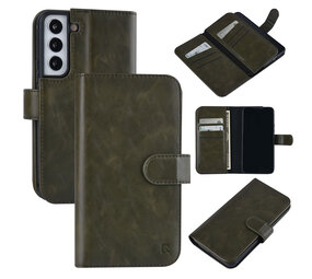 UNIQ Accessory UNIQ Accessory Étui Samsung Galaxy S22 Book type housse - Porte-cartes pour 9 cartes - Fermeture magnétique - Vert foncé UNIQ Accessory UNIQ Accessory Étui Samsung Galaxy S22 Book type housse - Porte-cartes pour 9 cartes - Fermeture magnétique - Vert foncé