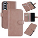 UNIQ Accessory UNIQ Accessory Samsung Galaxy S22 Plus Book type case - Card holder for 9 cards - Magnetic closure - Rose Gold UNIQ Accessory UNIQ Accessory Samsung Galaxy S22 Plus Book type case - Card holder for 9 cards - Magnetic closure - Rose Gold