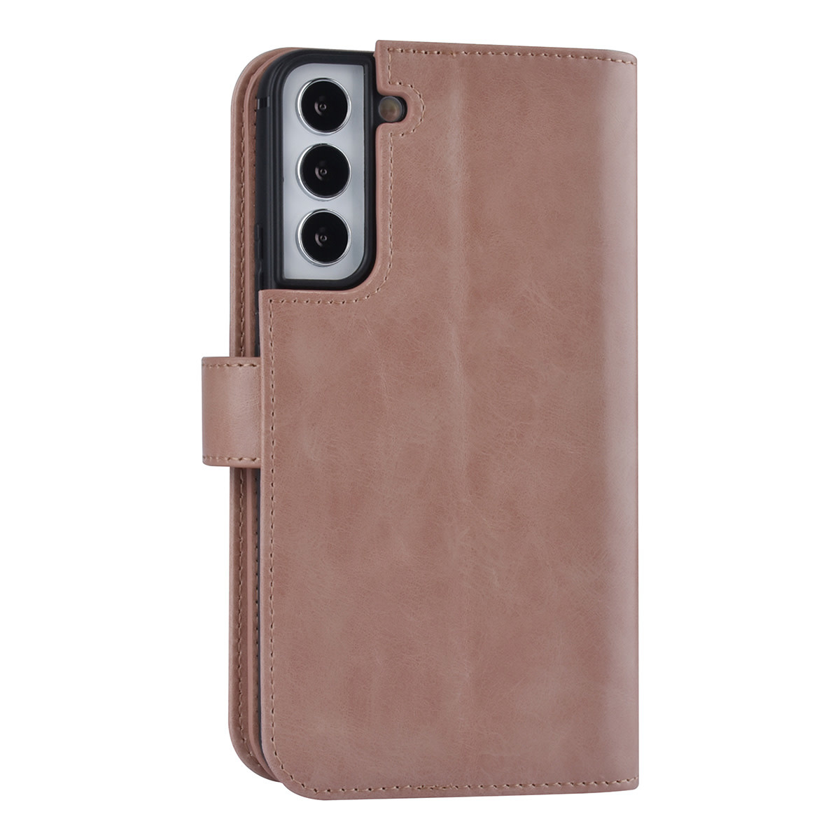 UNIQ Accessory UNIQ Accessory Samsung Galaxy S22 Plus Book Case hoesje - Pasjeshouder voor 9 pasjes - Magneetsluiting - Rose Gold, foto 2 van 6
