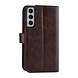UNIQ Accessory UNIQ Accessory Samsung Galaxy S22 Plus Book type case - Card holder for 9 cards - Magnetic closure - Dark Brown UNIQ Accessory UNIQ Accessory Samsung Galaxy S22 Plus Book type case - Card holder for 9 cards - Magnetic closure - Dark Brown