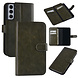 UNIQ Accessory UNIQ Accessory Samsung Galaxy S22 Plus Book type case - Card holder for 9 cards - Magnetic closure - Dark Green UNIQ Accessory UNIQ Accessory Samsung Galaxy S22 Plus Book type case - Card holder for 9 cards - Magnetic closure - Dark Green