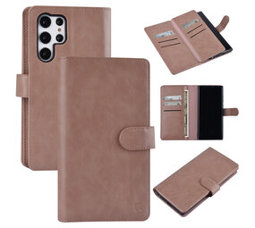 UNIQ Accessory UNIQ Accessory Samsung Galaxy S22 Ultra Book Case hoesje - Pasjeshouder voor 9 pasjes - Magneetsluiting - Rose Gold UNIQ Accessory UNIQ Accessory Samsung Galaxy S22 Ultra Book Case hoesje - Pasjeshouder voor 9 pasjes - Magneetsluiting - Rose Gold