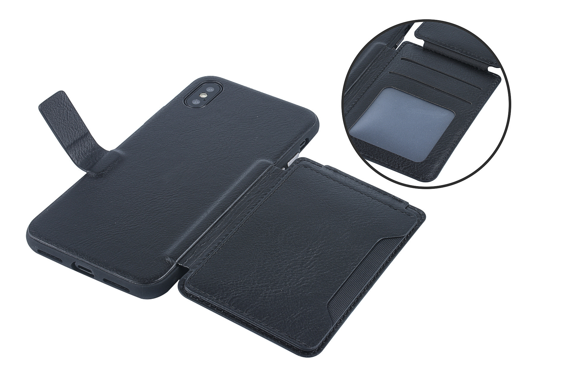 UNIQ Accessory Backcover voor iPhone X-Xs - Zwart (8719273283578), foto 5 van 5