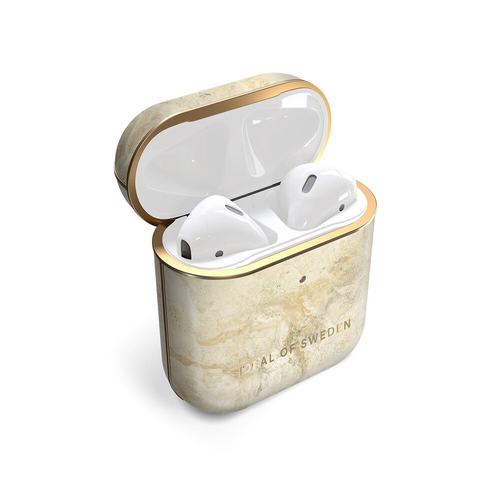 iDeal of Sweden iDeal of Sweden Étui Airpods - Airpods 2 - Sandstorm Marble iDeal of Sweden iDeal of Sweden Étui Airpods - Airpods 2 - Sandstorm Marble