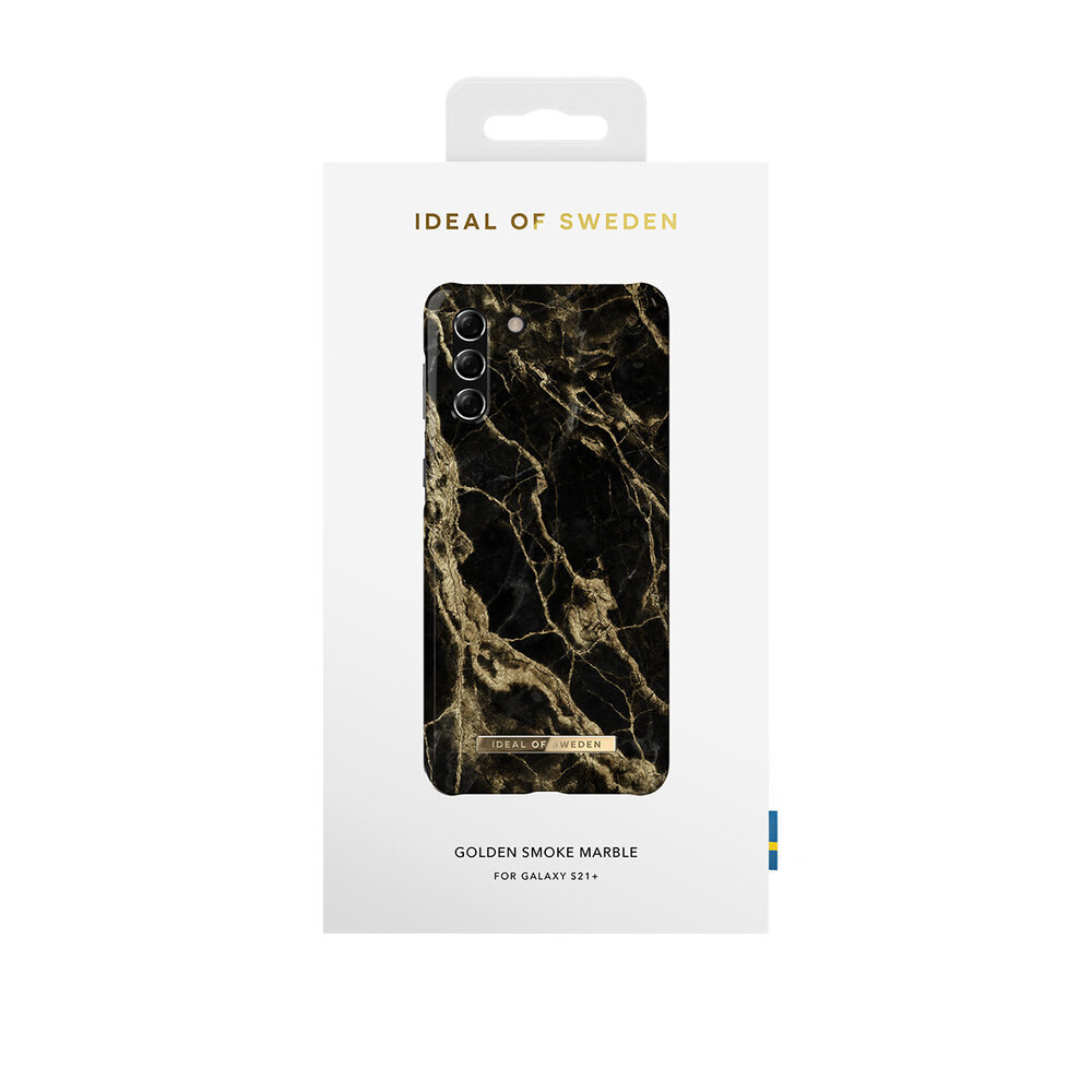iDeal of Sweden iDeal of Sweden Galaxy S21 Plus Case - Golden Smoke Marble iDeal of Sweden iDeal of Sweden Galaxy S21 Plus Case - Golden Smoke Marble