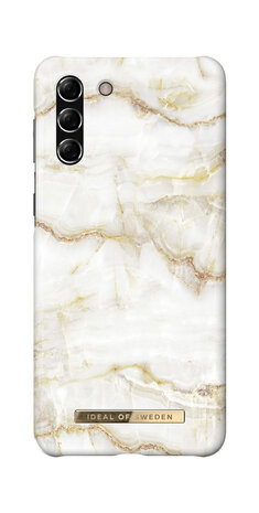 iDeal of Sweden iDeal of Sweden Étui Galaxy S21 Plus - Golden Pearl Marble iDeal of Sweden iDeal of Sweden Étui Galaxy S21 Plus - Golden Pearl Marble