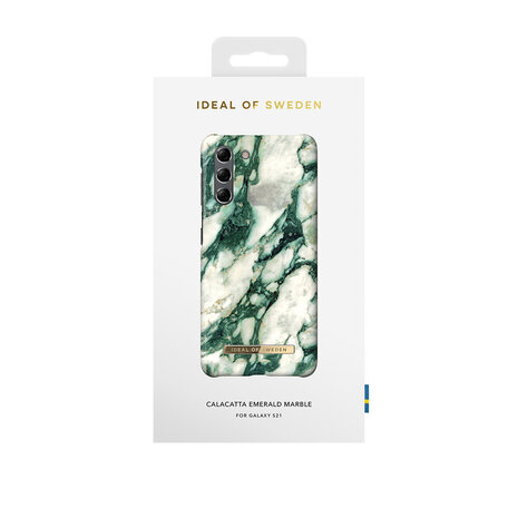 iDeal of Sweden iDeal of Sweden Galaxy S21 Case - Calacatta Emerald Marble iDeal of Sweden iDeal of Sweden Galaxy S21 Case - Calacatta Emerald Marble