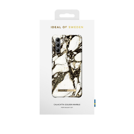iDeal of Sweden iDeal of Sweden Galaxy S21 Case - Calacatta Golden Marble iDeal of Sweden iDeal of Sweden Galaxy S21 Case - Calacatta Golden Marble