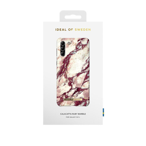 iDeal of Sweden iDeal of Sweden Étui Galaxy S21 Plus - Calacatta Ruby Marble iDeal of Sweden iDeal of Sweden Étui Galaxy S21 Plus - Calacatta Ruby Marble