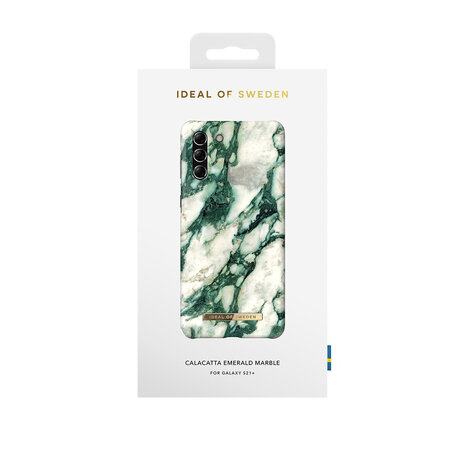 iDeal of Sweden iDeal of Sweden Galaxy S21 Plus Hülle - Calacatta Emerald Marble iDeal of Sweden iDeal of Sweden Galaxy S21 Plus Hülle - Calacatta Emerald Marble