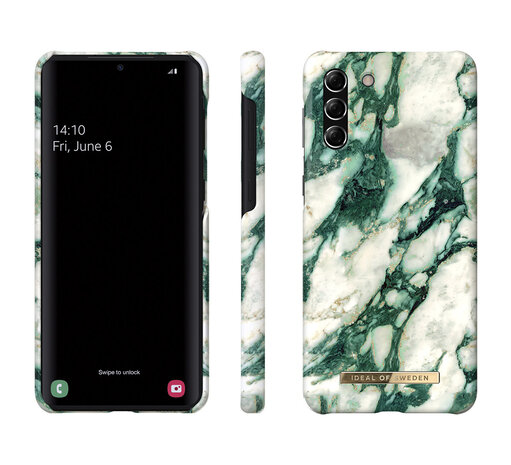 iDeal of Sweden iDeal of Sweden Galaxy S21 Plus Hülle - Calacatta Emerald Marble iDeal of Sweden iDeal of Sweden Galaxy S21 Plus Hülle - Calacatta Emerald Marble
