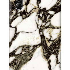 iDeal of Sweden Galaxy S21 Plus Hülle - Calacatta Golden Marble