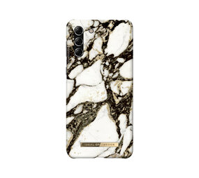 iDeal of Sweden iDeal of Sweden Galaxy S21 Plus Backcover hoesje - Fashion Case - Calacatta Golden Marble iDeal of Sweden iDeal of Sweden Galaxy S21 Plus Backcover hoesje - Fashion Case - Calacatta Golden Marble