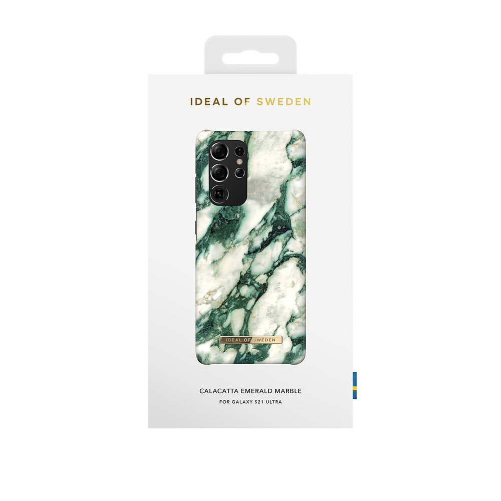 iDeal of Sweden iDeal of Sweden Galaxy S21 Ultra Hülle - Calacatta Emerald Marble iDeal of Sweden iDeal of Sweden Galaxy S21 Ultra Hülle - Calacatta Emerald Marble