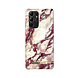 iDeal of Sweden iDeal of Sweden Galaxy S21 Ultra Backcover hoesje - Fashion Case - Calacatta Ruby Marble iDeal of Sweden iDeal of Sweden Galaxy S21 Ultra Backcover hoesje - Fashion Case - Calacatta Ruby Marble