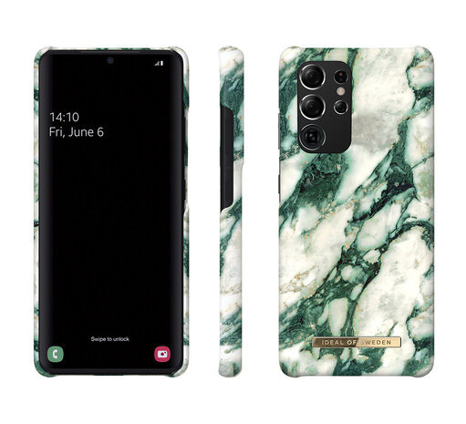 iDeal of Sweden iDeal of Sweden Galaxy S21 Ultra Case - Calacatta Emerald Marble iDeal of Sweden iDeal of Sweden Galaxy S21 Ultra Case - Calacatta Emerald Marble