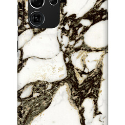 iDeal of Sweden Galaxy S21 Ultra Case - Calacatta Golden Marble