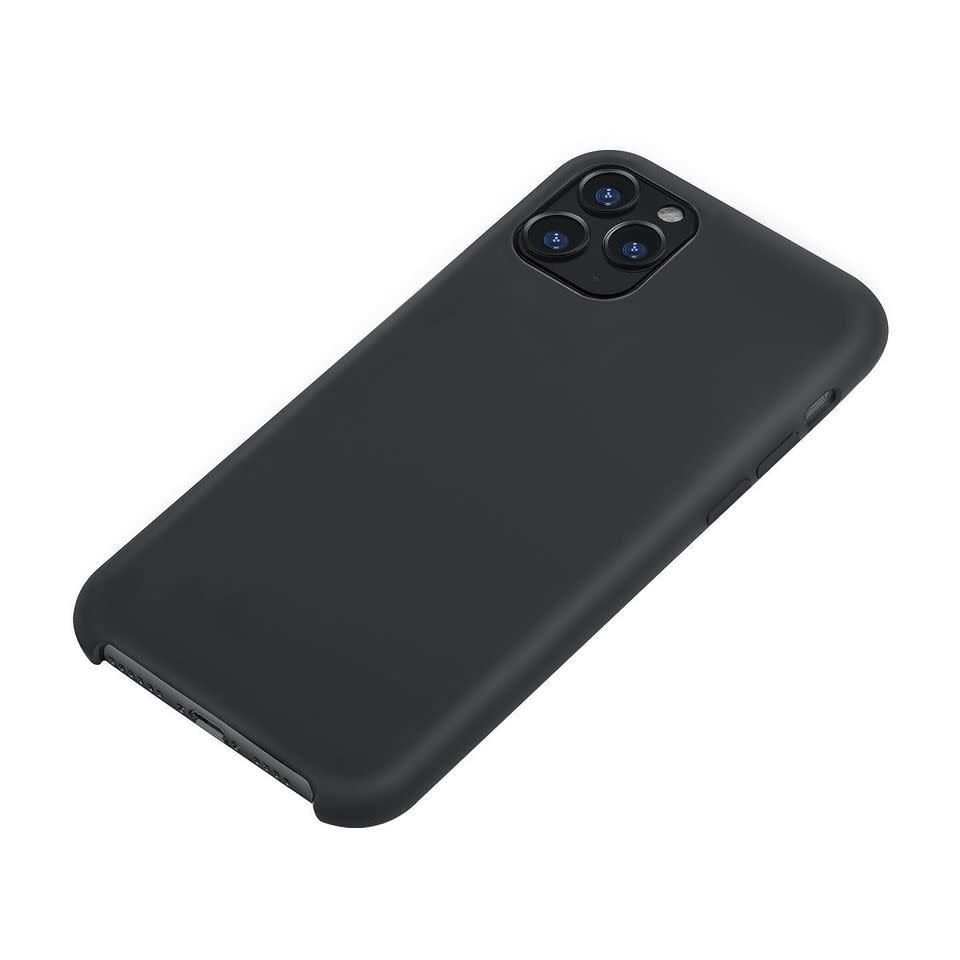 Apple iPhone 11 Pro Grijs Backcover hoesje Soft Touch, foto 4 van 4
