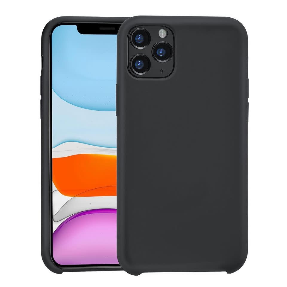Apple iPhone 11 Pro Grijs Backcover hoesje Soft Touch