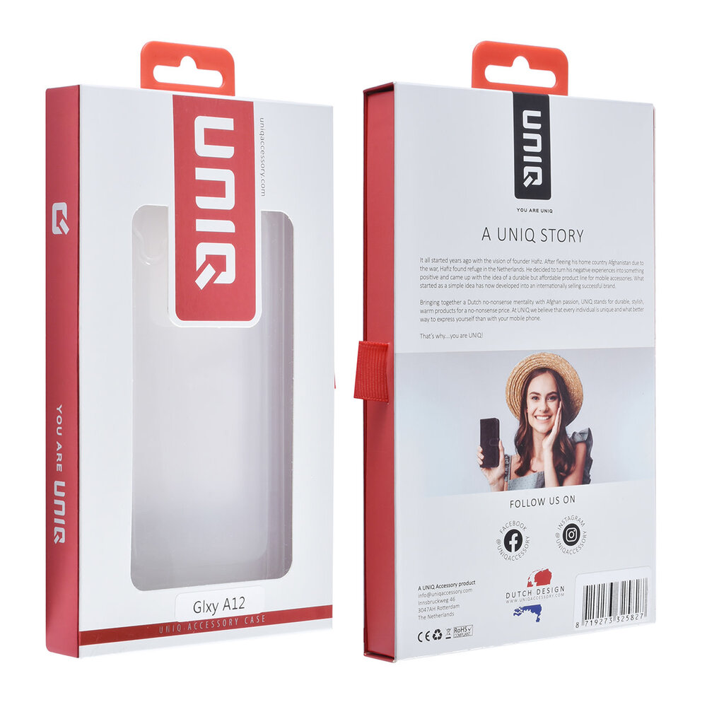 UNIQ Accessory UNIQ Accessory Samsung Galaxy A12 TPU Backcover - Transparant UNIQ Accessory UNIQ Accessory Samsung Galaxy A12 TPU Backcover - Transparant