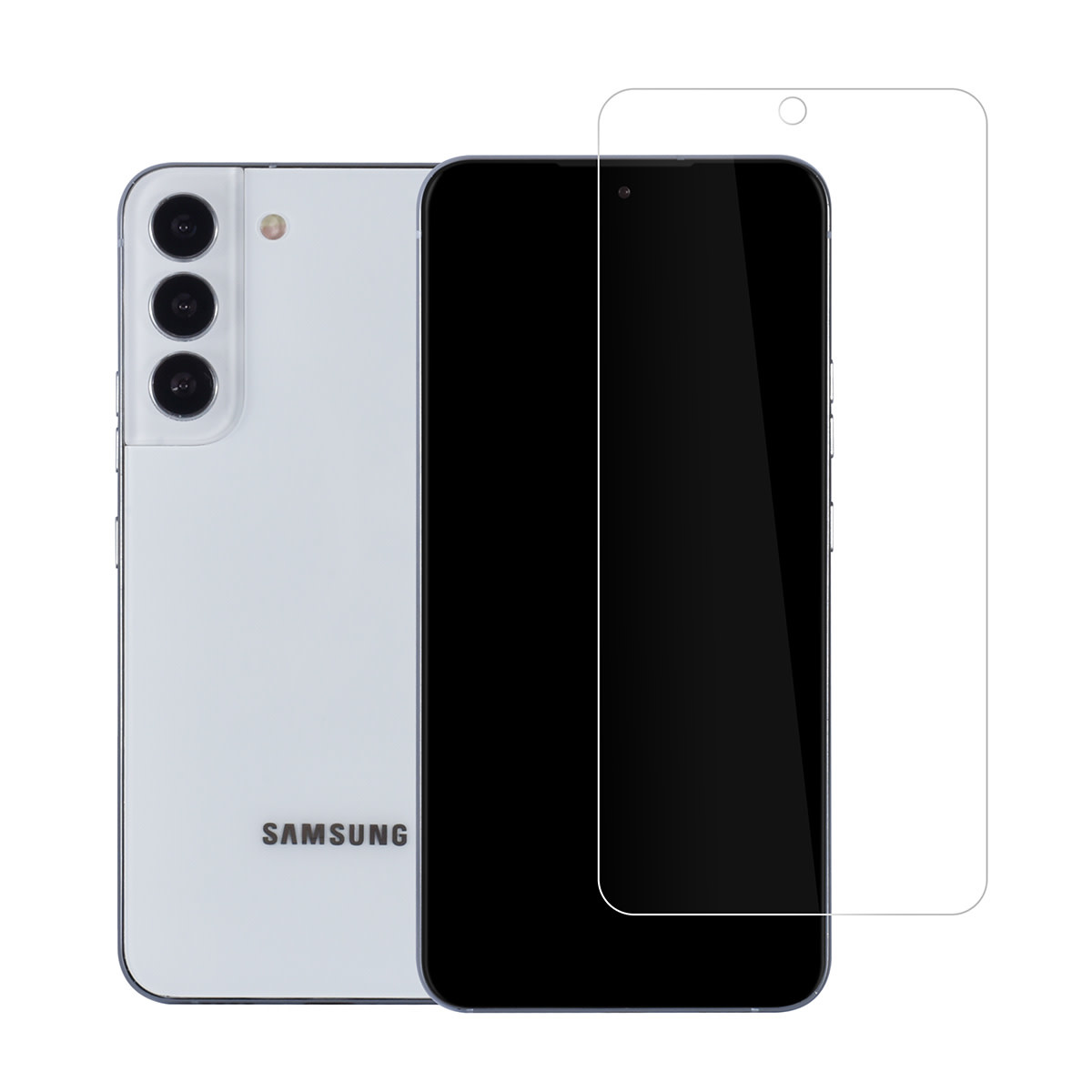 UNIQ Accessory box of 10 - UNIQ Accessory Samsung Galaxy S22 Screenprotector - Transparant
