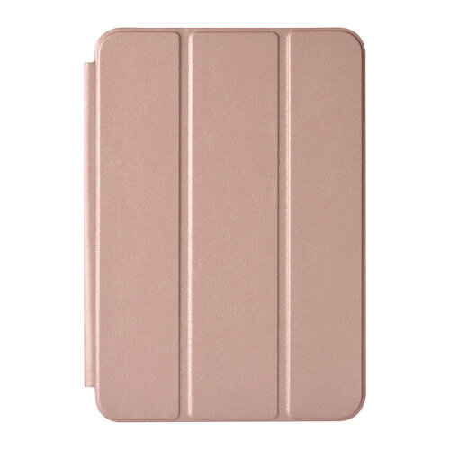 iPad Mini 2021 Book Case Tablet Cover - Rose Gold - Smart Case