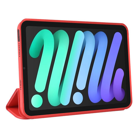 iPad Mini 2021 Book Case Tablet Cover - Rot - Smart Case iPad Mini 2021 Book Case Tablet Cover - Rot - Smart Case